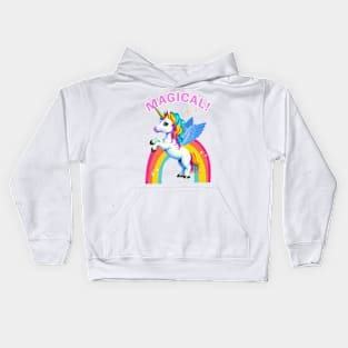 Unicorn "Magical!" Kids Hoodie